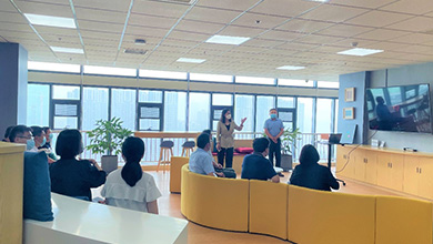옌청(염성)경제기술개발구 한국투자공업단지 관리사무소 대표단 센터 방문